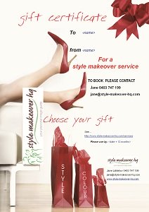 style makeover gift certificate