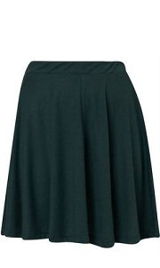 subtle aline skirt for apple body shape